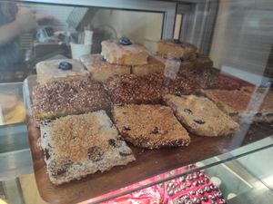 Vegan baked goods at The Gourmet Offensive in Galway