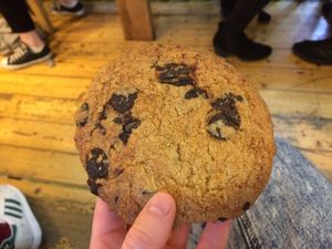 Their vegan cookies are delicious!  at The Gourmet Offensive in Galway