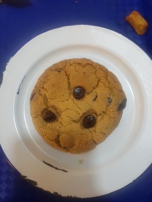 Vegan chocolate chip cookie  at The Gourmet Offensive in Galway