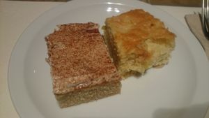 Desserts at Komkommertijd in Ghent