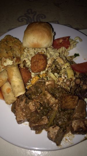 Spring rolls at Komkommertijd in Ghent