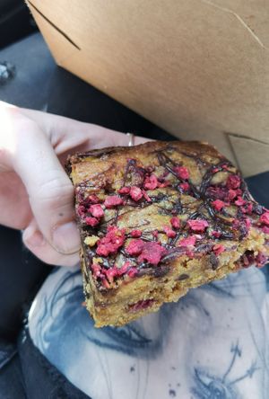 Blondie brownie at Sweet Beat Cafe in Sligo