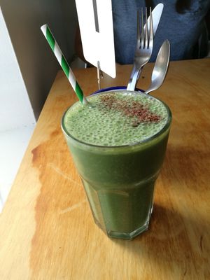 Green Smoothie at Sweet Beat Cafe in Sligo