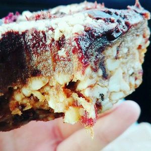 Vegan Caramel Cake at Sweet Beat Cafe in Sligo