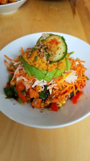 Tasty tasty salad! at Sweet Beat Cafe in Sligo