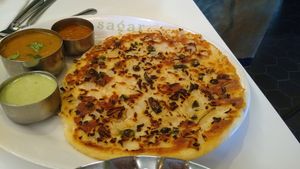 Uttapam at Sagar Vegan & Vegetarian Restaurant - Harrow in North West London