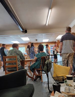 Indoors at Moel Siabod Cafe in Betws-y-coed