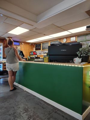 Order station at Moel Siabod Cafe in Betws-y-coed