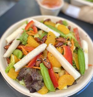 Asian grains & greens salad  at Veggie Grill in Woodland Hills