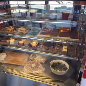 raw cakes at Retro's Cafe 55 in Berwick