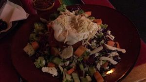 Montezema's Delight (vegan cheese & sour cream!) at Montezuma's in Crows Nest