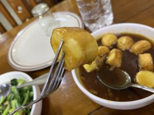   at Lanmadaw Vegetarian Restaurant in Yangon