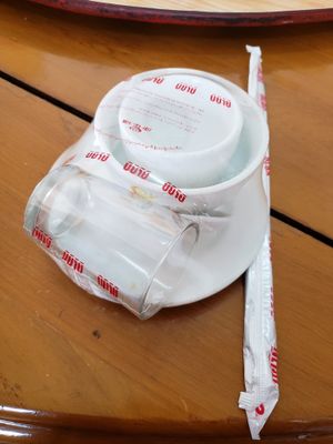 dish at Lanmadaw Vegetarian Restaurant in Yangon