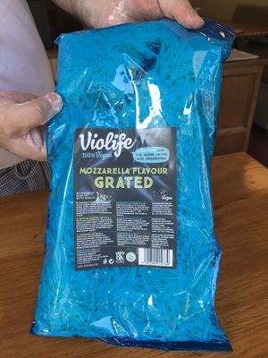 Vegan mozzarella  at Pizzeria Kleinhaus in Dusseldorf