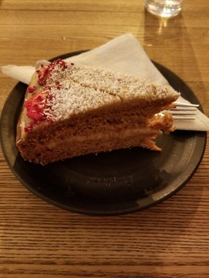 Cake at Pastva in Prague