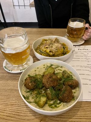 Dill sauce  at Pastva in Prague