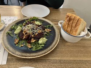 Carpacio z červené řepy  at Pastva in Prague