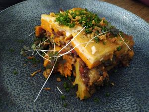 Moussaka at Pastva in Prague