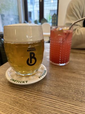 Pivo and Lemonade  at Pastva in Prague