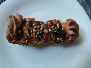 Kremrolle at Pastva in Prague