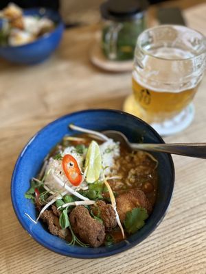 the katsu curry  at Pastva in Prague