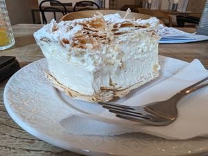 Kremes from the side at Pastva in Prague