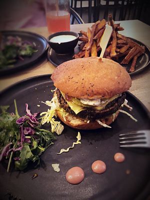 Best burger i ever had! at Pastva in Prague