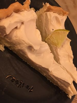 Lemon cake at Pastva in Prague