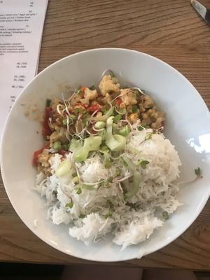 Cauliflower Curry at Pastva in Prague