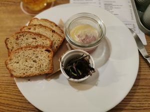 Mushroom Pate at Pastva in Prague
