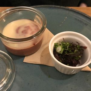 Mushroom pate - lovely  at Pastva in Prague