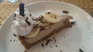 Banaan spie at Markies de Salade in Deurle