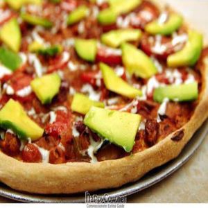 Aztec pizza at Plush Pizza in Hawthorn