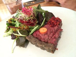 quiche at YAY Health Store & More in Amsterdam