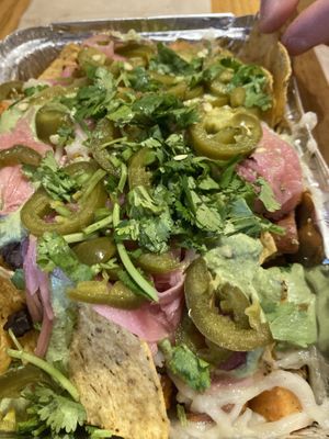 Nachos  at Chaia - Georgetown in Washington