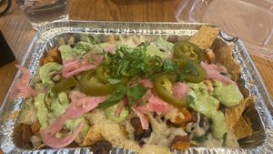 Sweet potato nachos   at Chaia - Georgetown in Washington