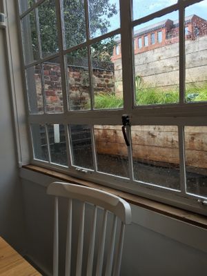 Window view upstairs at Chaia - Georgetown in Washington