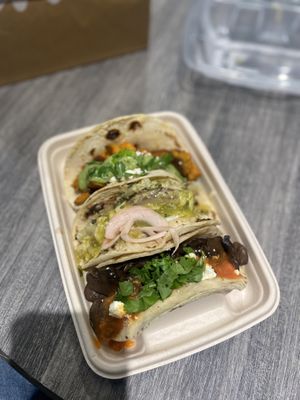 Taco trio  at Chaia - Georgetown in Washington