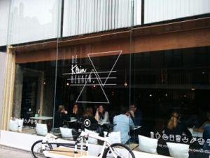 outside at De KleinKeuken in Kortrijk