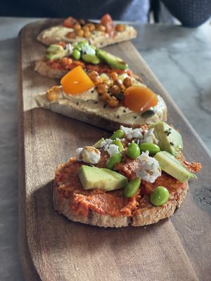 Bruschetta mix: perfect to share for 2 people   at De KleinKeuken in Kortrijk