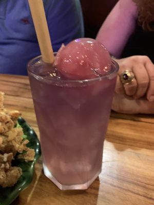 Lemon drink at Elixiba in Maroochydore