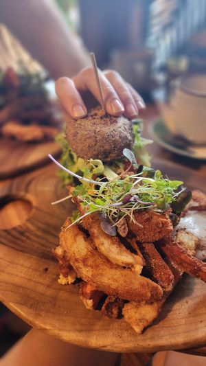 Humble Burger at Elixiba in Maroochydore