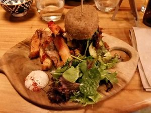 Smokehouse burger at Elixiba in Maroochydore
