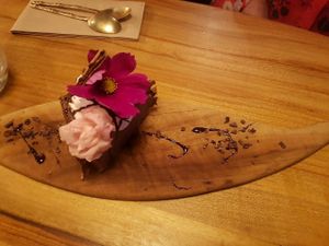 Cheesecake at Elixiba in Maroochydore