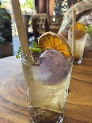 Kola … Elixiba’s refreshing and beautifully flavoured botanical version of Cola. Added benefits of containing 10 herbs  #Veganuary at Elixiba in Maroochydore