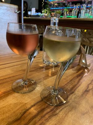 Vegan wine! at Elixiba in Maroochydore