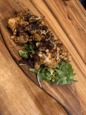 Cauliflower bites  at Elixiba in Maroochydore