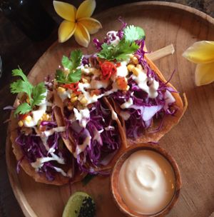 ms Jackson tacos  at Pels Supershop in Tibubeneng