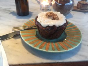 carrot cake at Pels Supershop in Tibubeneng