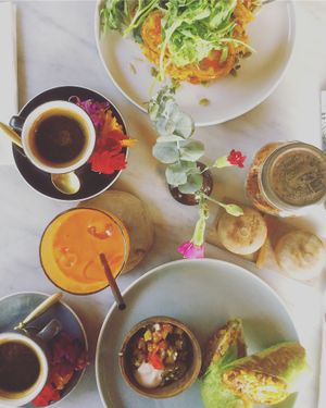 Amazing vegan breakfast options  at Pels Supershop in Tibubeneng